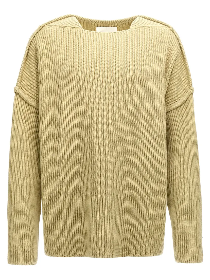 Jil Sander Jil Sander Strikkegensere – Grønn
