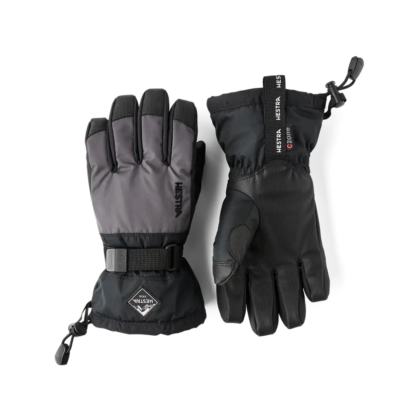 Hestra Vinterhansker «Gauntlet CZone Jr» Graphite/Black