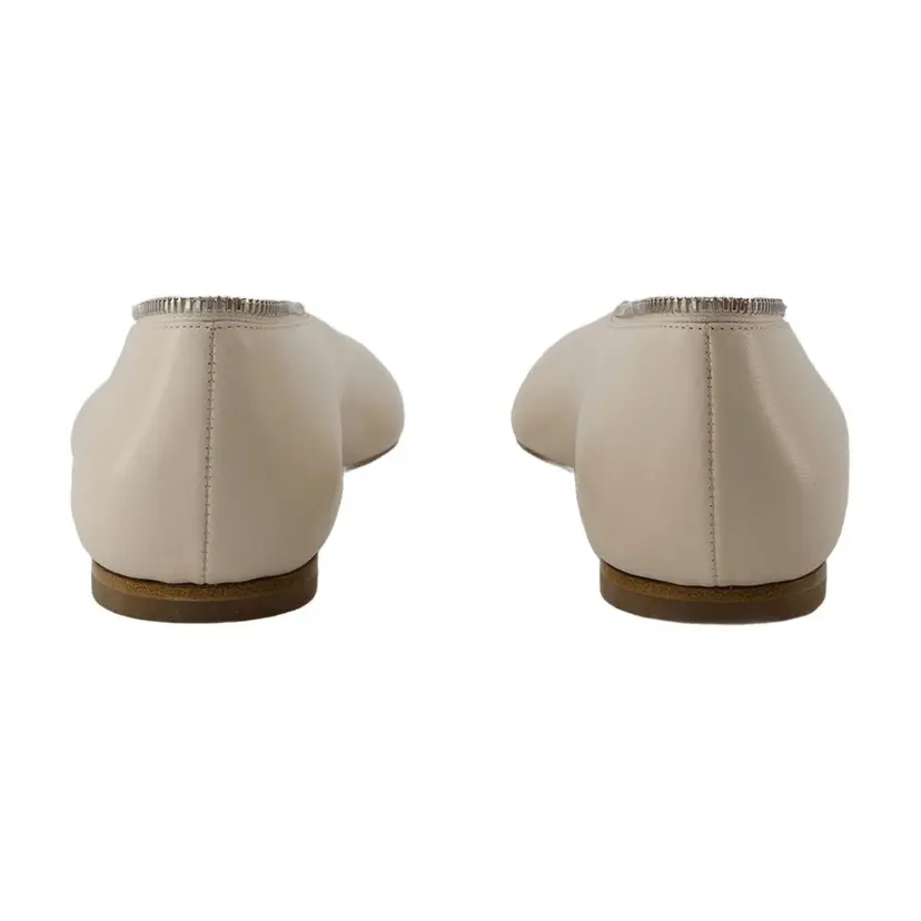 Burberry Burberry Ballerinasko – Hvit