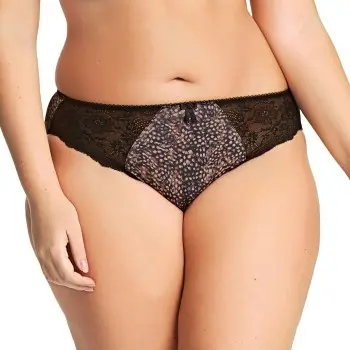 Elomi Elomi Truser Morgan Brief Svart 3XL Dame