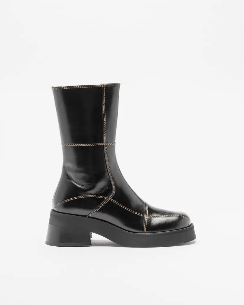 E8 by Miista E8 by Miista HEYA Black Boots