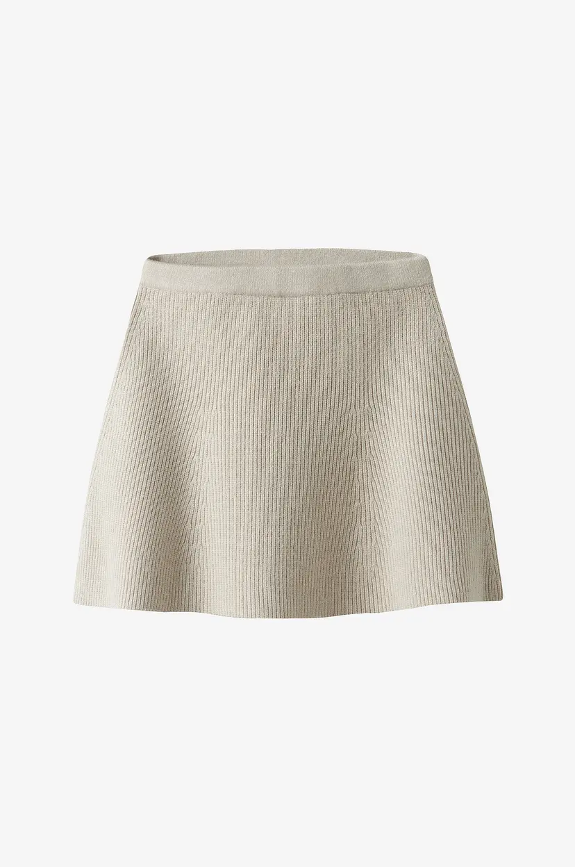 NAME IT Skjørt nkfNilla Knit Skirt - Beige