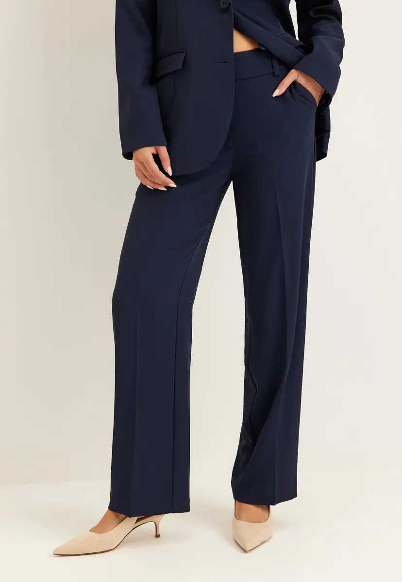 Bubbleroom Straight Leg Trousers