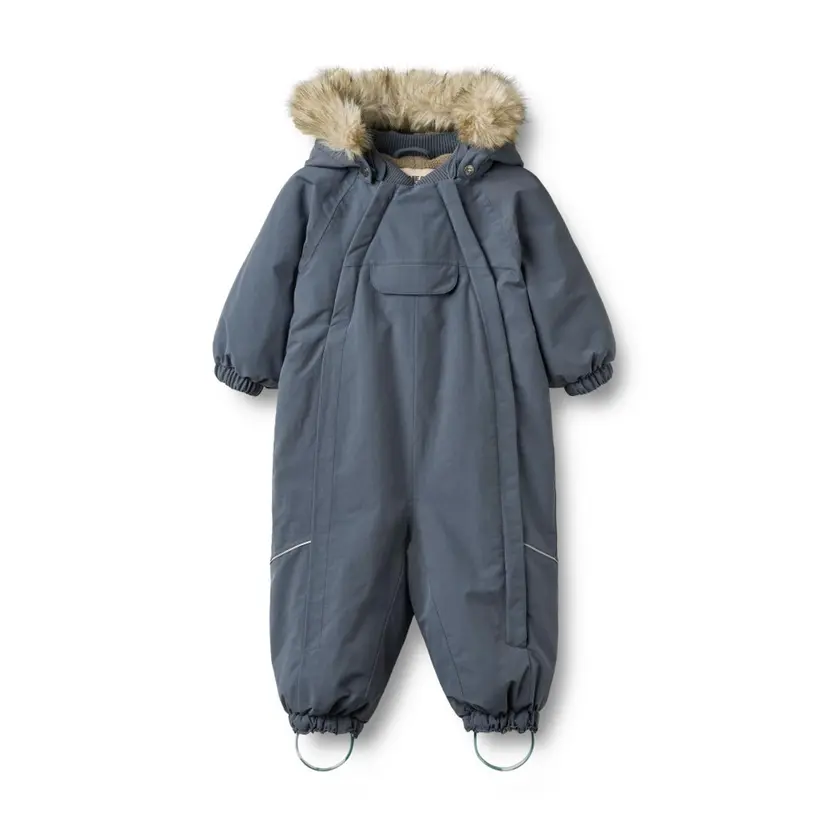 Wheat Wheat, Snowsuit Nickie, Baby, Greyblue