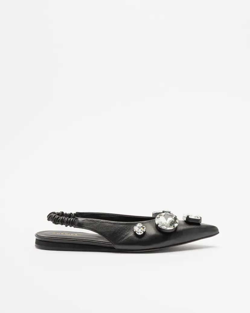 Amenica Amenica LOREN N060 Black Slingback shoe