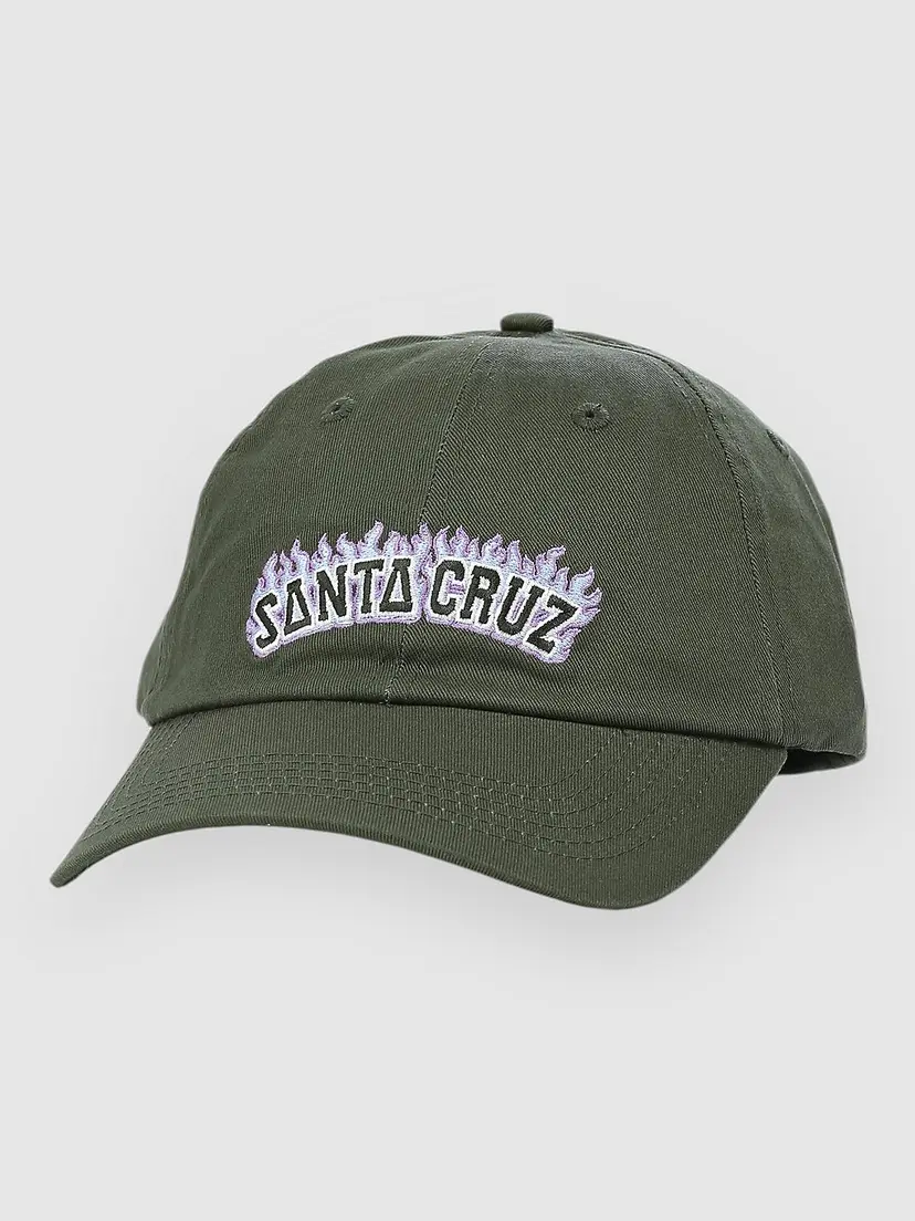 Santa Cruz Santa Cruz Burnt Collegiate Caps grønn