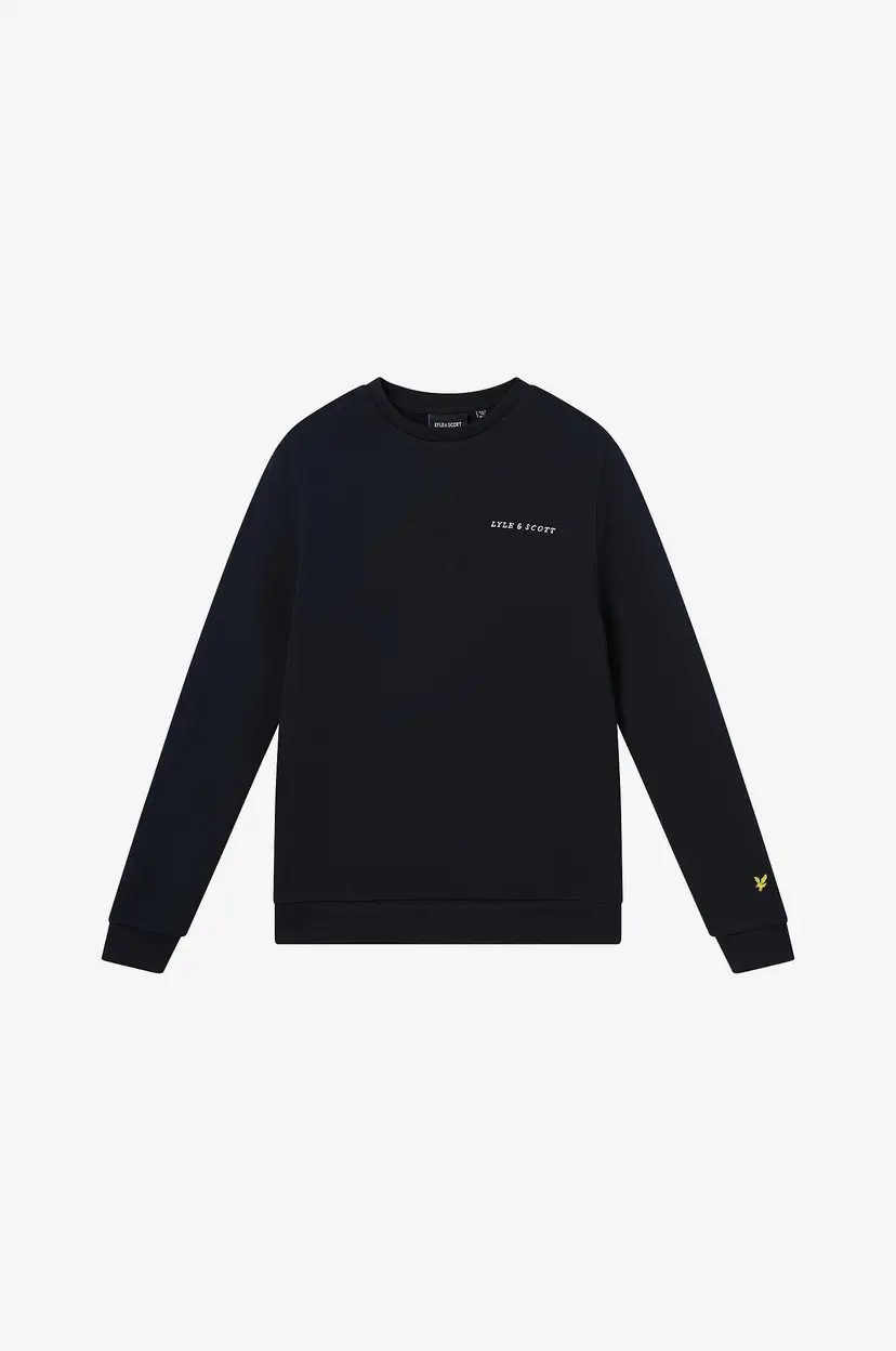 Lyle & Scott Collegegenser Script Crew Neck Sweatshirt - Blå