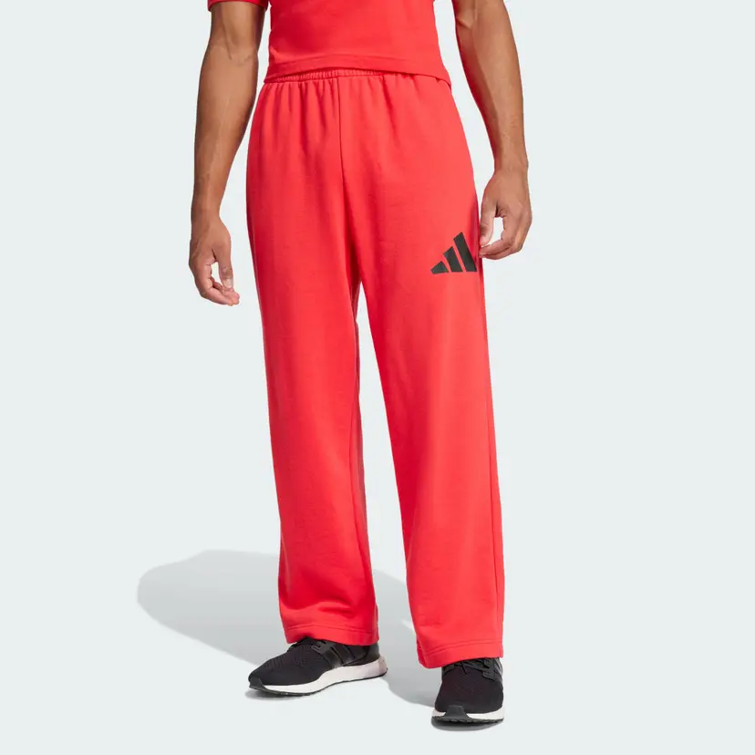 Adidas Essentials Wide Leg 3 Bar Logo Bukse