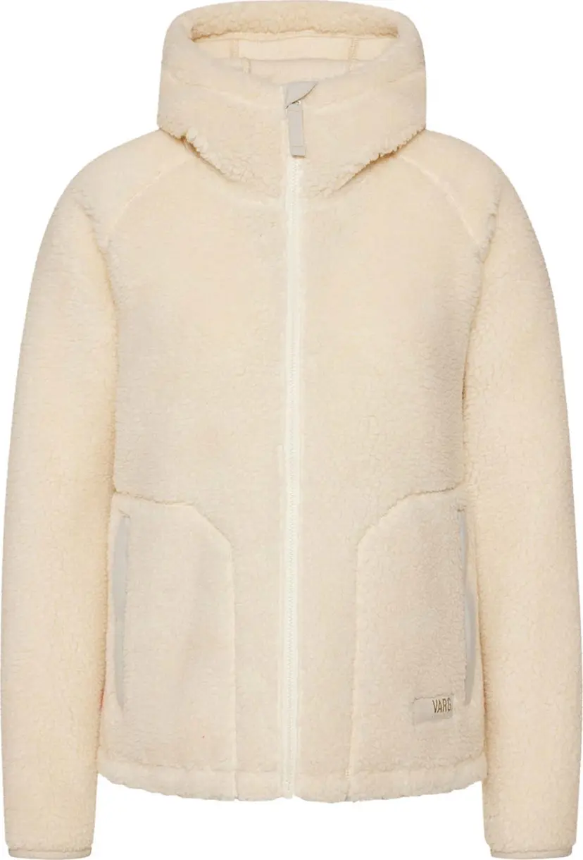 Varg Varg Women's Funäs Pile Hood Almond White