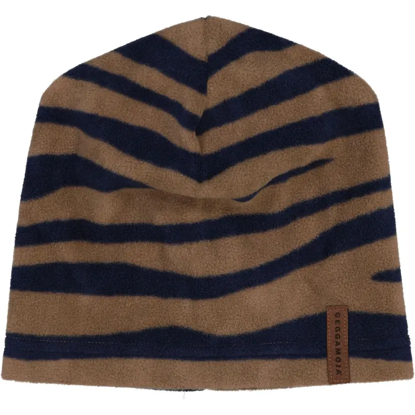 Geggamoja Fleecemössa Zebra Blå/Brun - L 6 år  - Vuxen