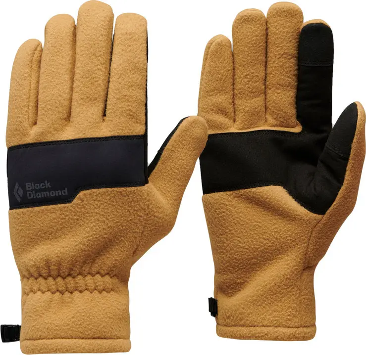 Black Diamond Black Diamond Everyday Fleece Gloves Flax