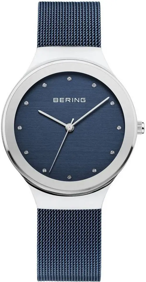 BERING Bering Dameklokke 12934-307 Blå/Stål Ø34 mm