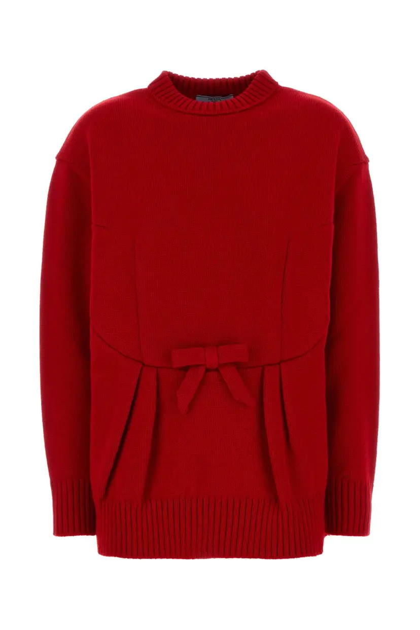Prada Prada Strikkegensere – Rød