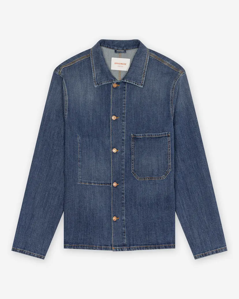 Officina 36 Officina 36 7746 Blue Denim jacket