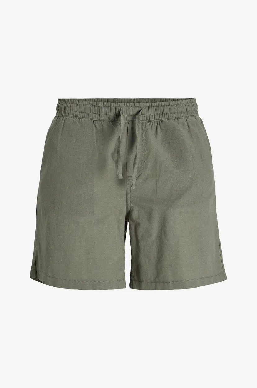 Jack & Jones Shorts jpstJaiden jjSummer Linen Blend Short - Grønn