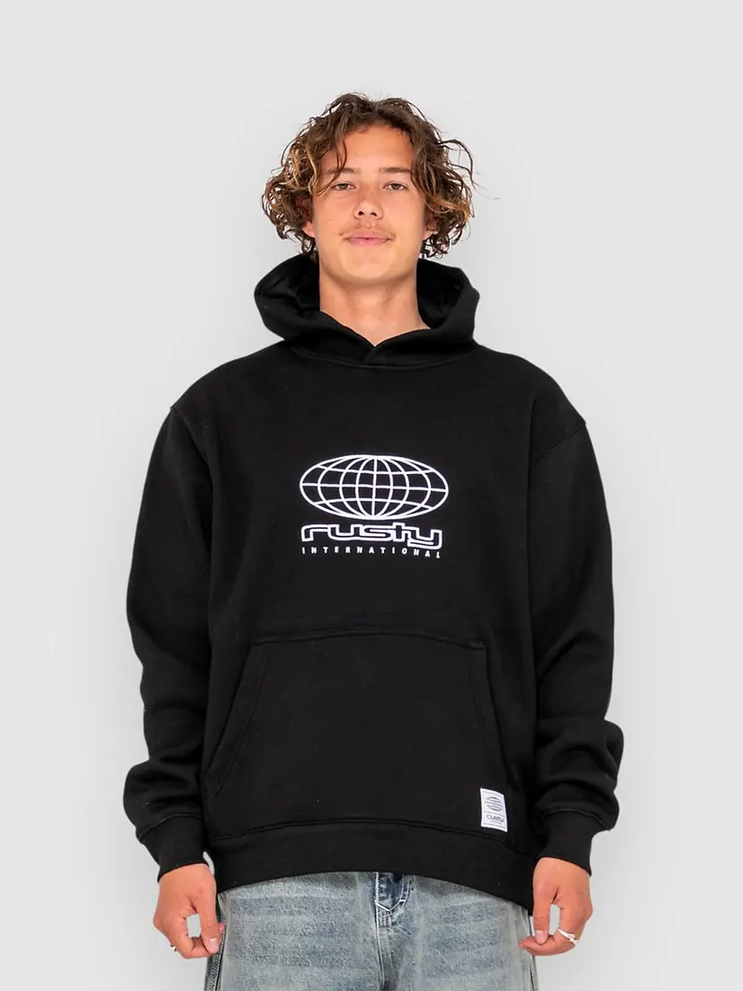 Rusty Rusty Internazionale Fleece-hettegenser svart