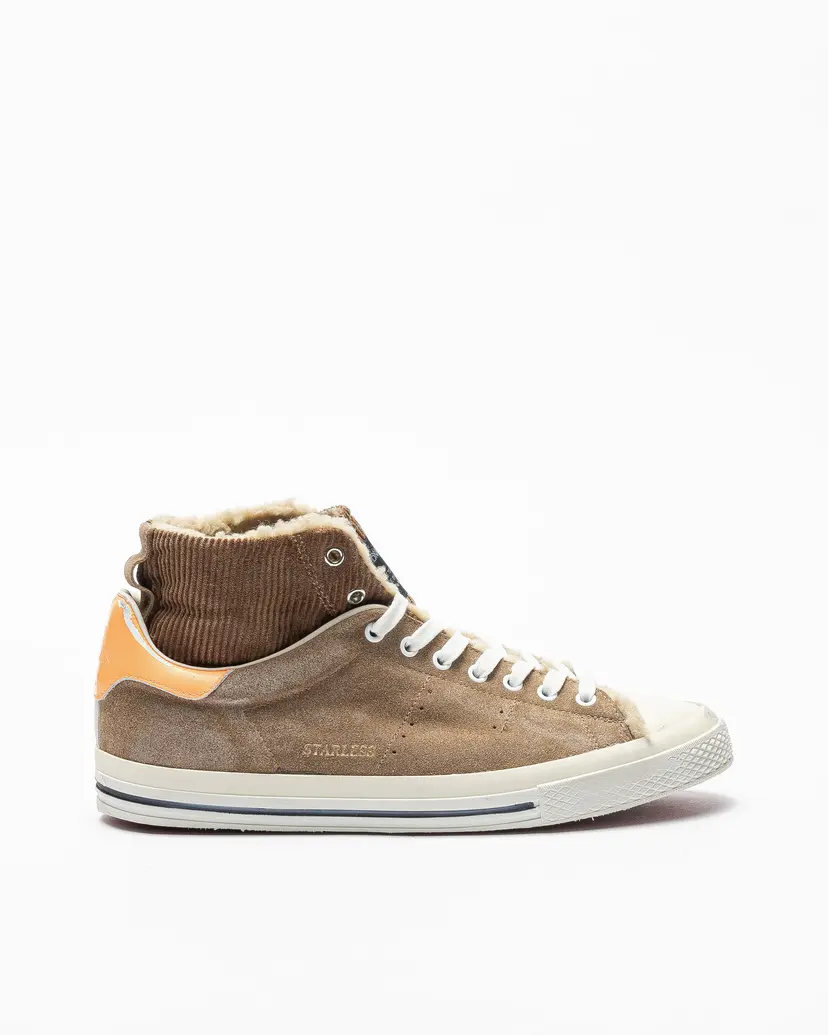 Hidnander Hidnander Starless High Polar Fleece Camel Sneakers