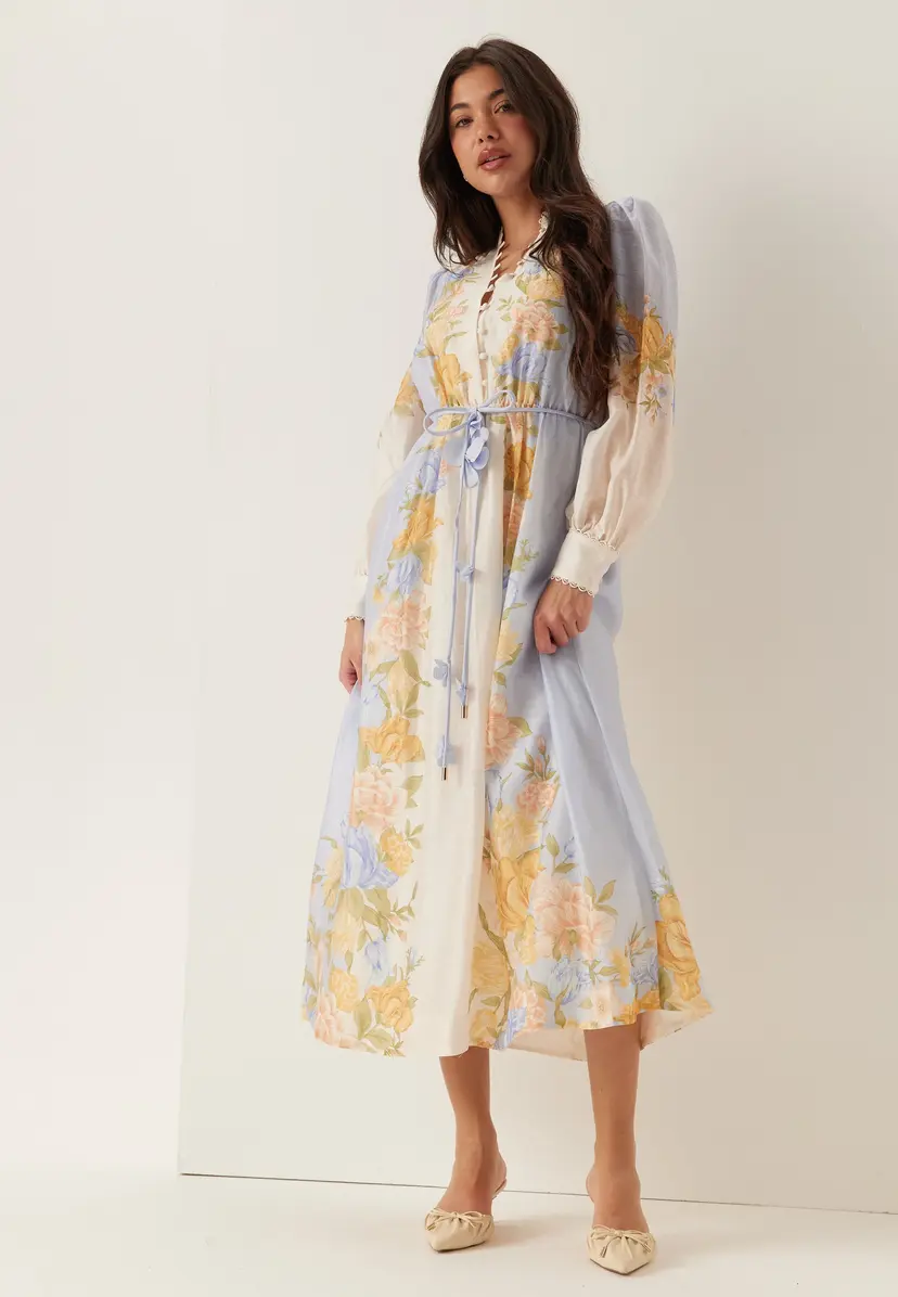 FOREVER NEW Christina Placement Print Midi