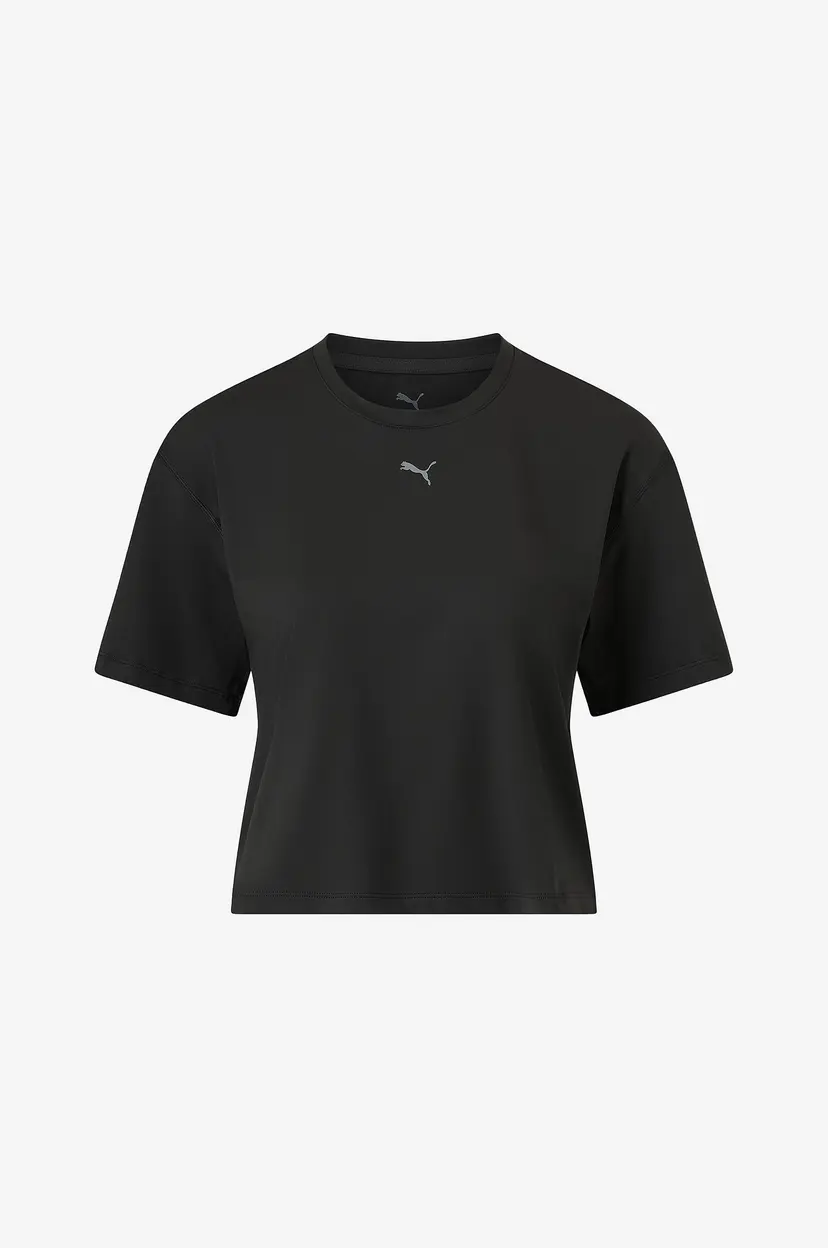 Puma Treningstopp W Cloudspun Relaxed Tee - Svart
