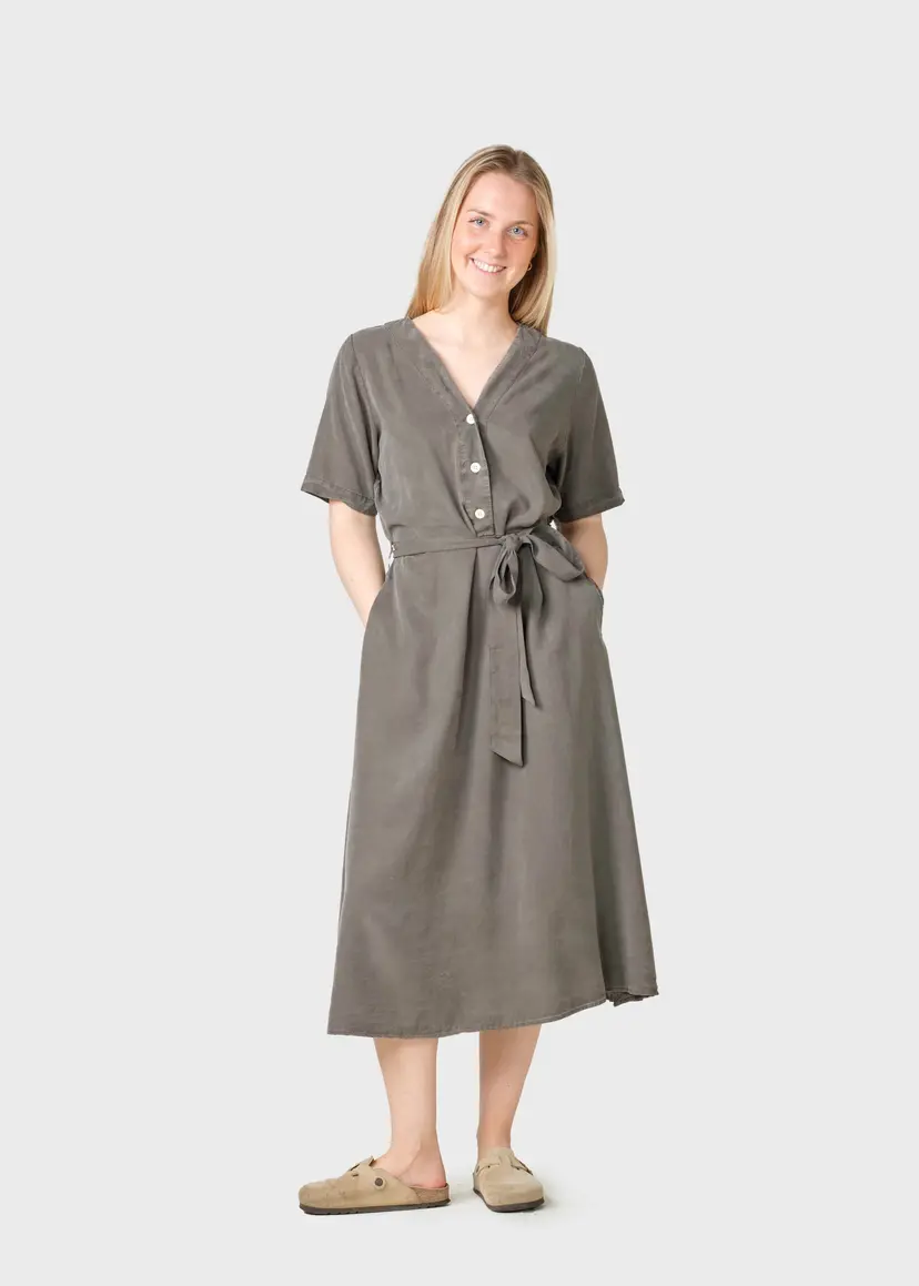 Klitmøller Collective ApS Pernille dress - Taupe