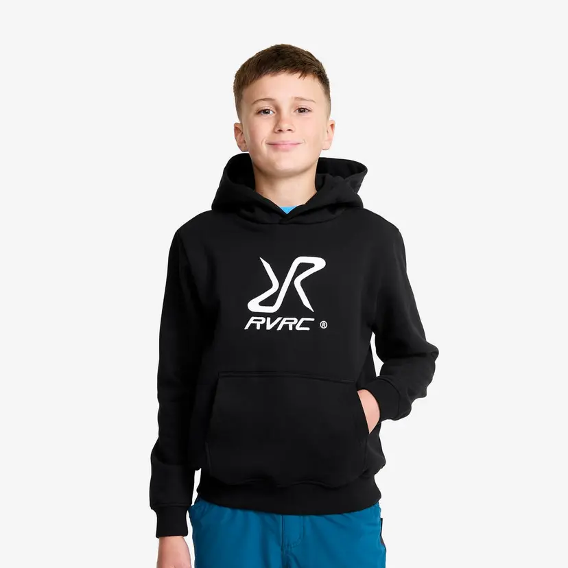 RevolutionRace RVRC Hoodie Teens Black/White