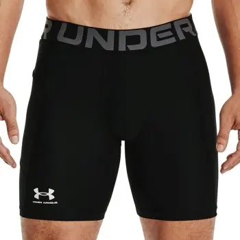 Under Armour Under Armour 2P HeatGear Mid Compression Shorts Svart Large Herre