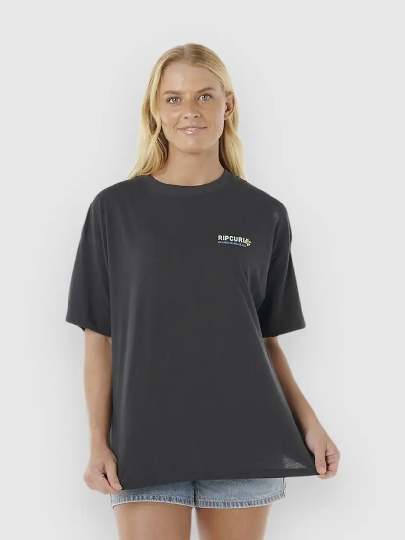 Rip Curl Rip Curl Summer Heritage T-skjorte svart