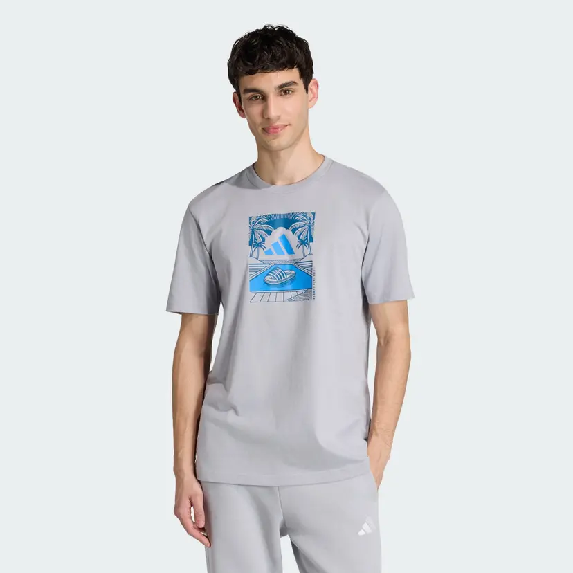 Adidas SUMMER SLIDES RELAX GRAPHIC T-SHIRT