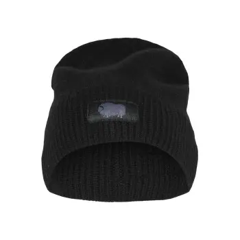 Dovre Dovre Mens Wool Beanie Svart ull One Size Herre