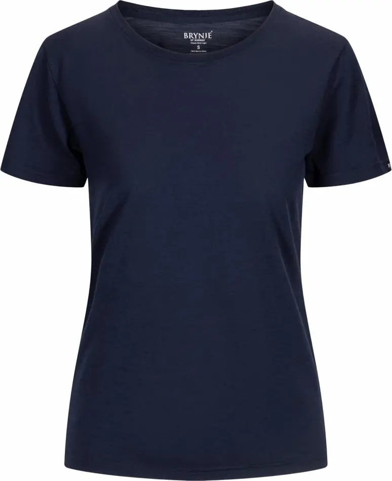 Brynje Brynje Women's Classic Wool Light T-Shirt Navy