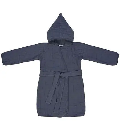 Lässig Lässig - Badekåpe Musselin Navy