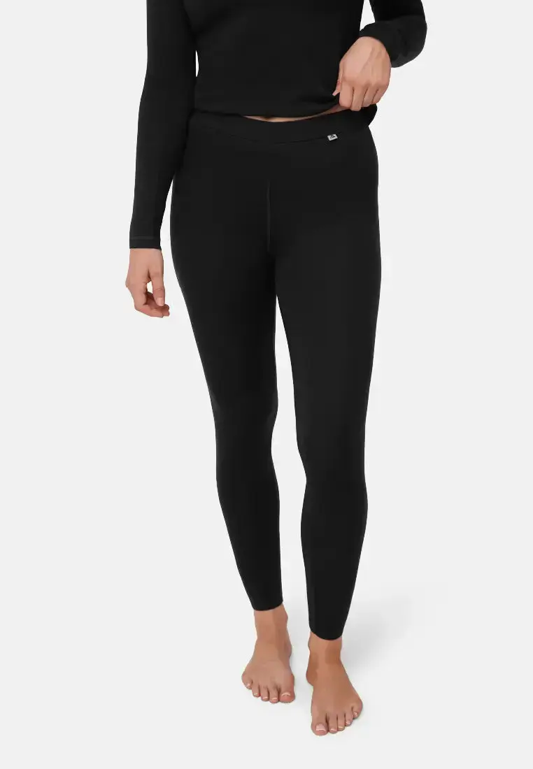 DANISH ENDURANCE DANISH ENDURANCE Merino Skiunderbukser, Sort, XS
