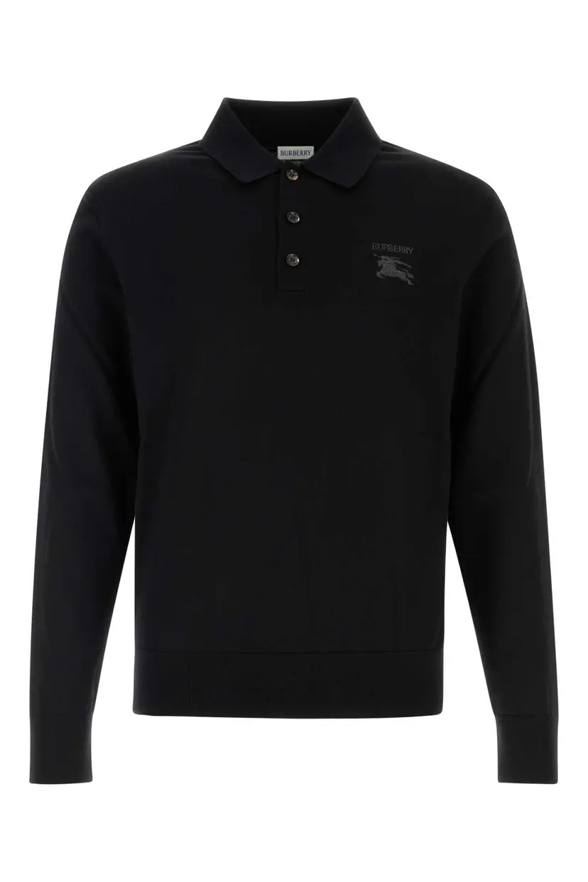 Burberry Burberry Poloskjorter – Svart