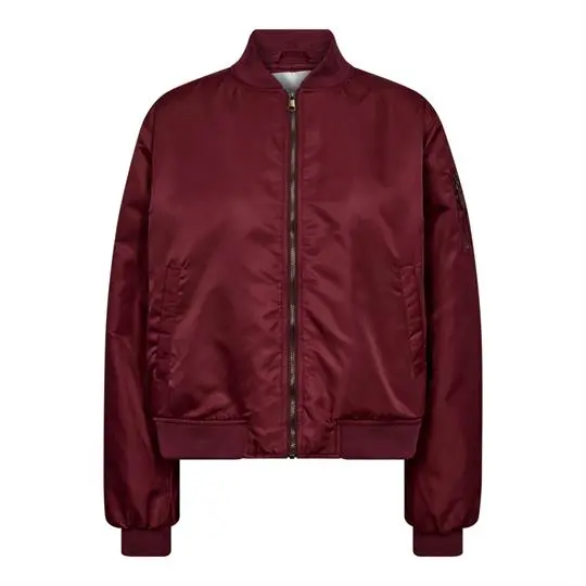 Co Couture Co' Couture - Libby Bomber Jacket - Winered