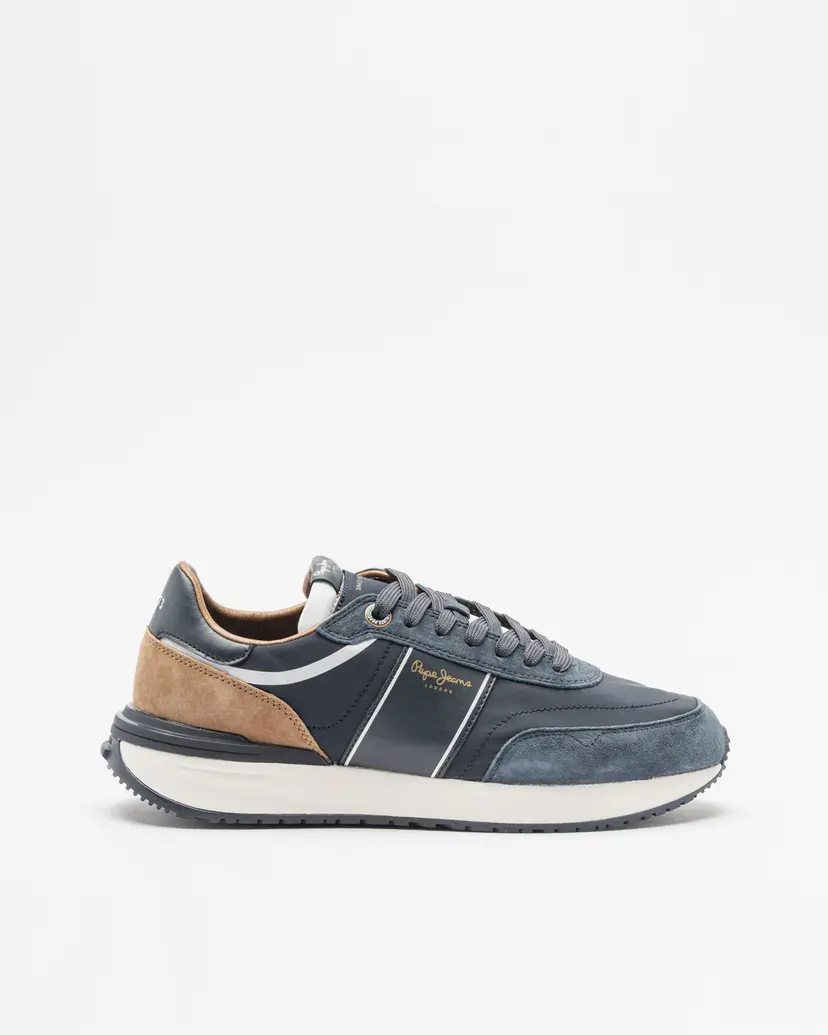 Pepe Jeans London Pepe Jeans London Buster Serie Blue Sneakers