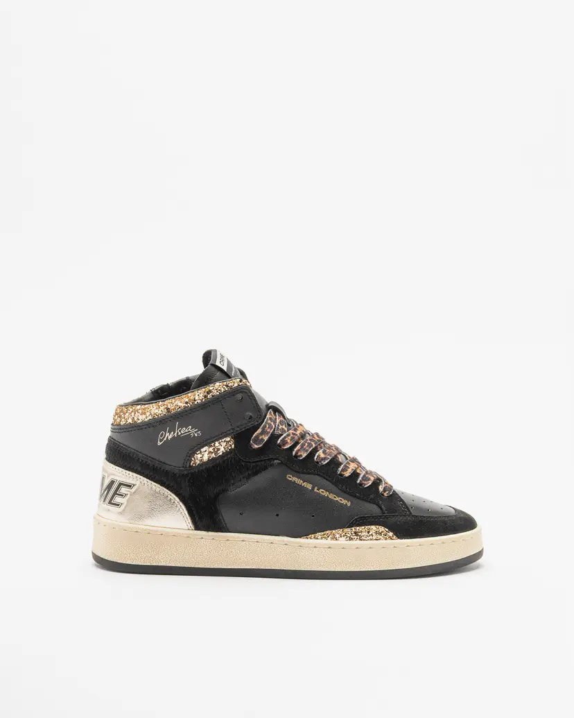 Crime London Crime London Chelsea Hi Black High-top sneakers