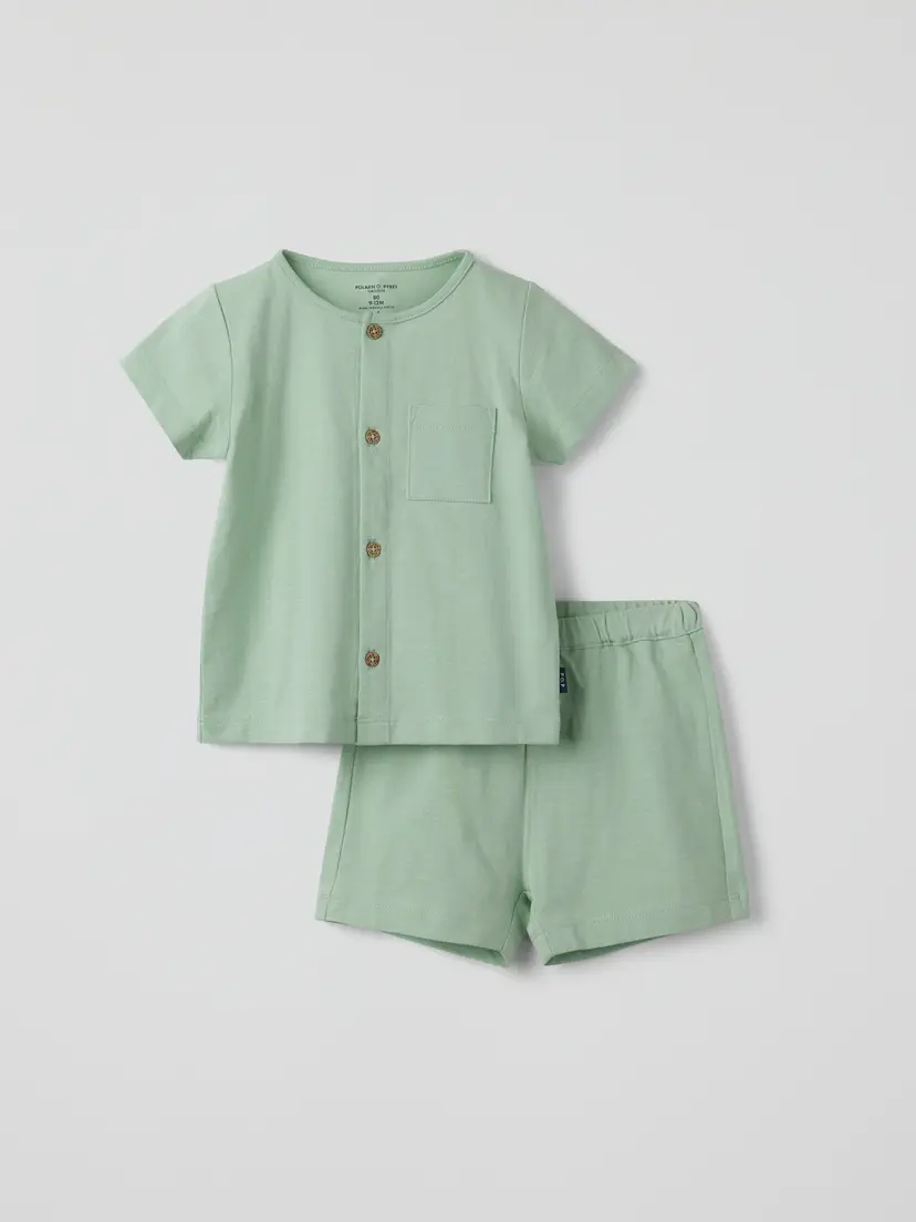 Polarn O. Pyret Sett skjorte og shorts