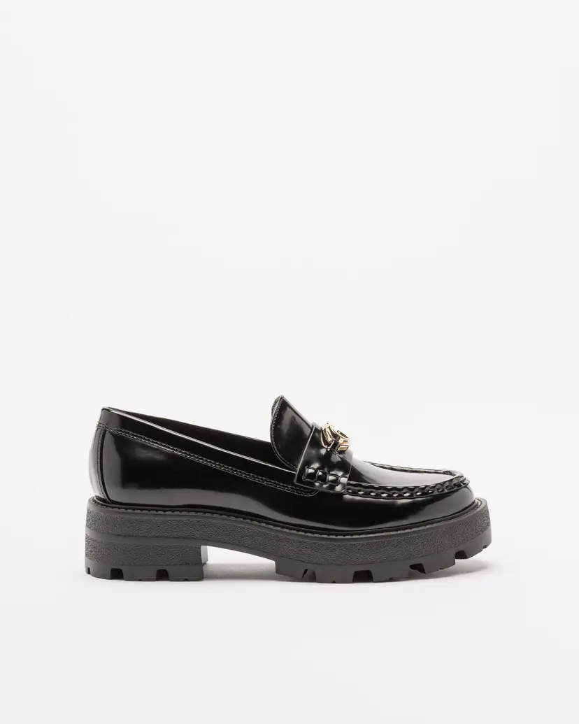 Guess Guess FLTYNK Black Loafers