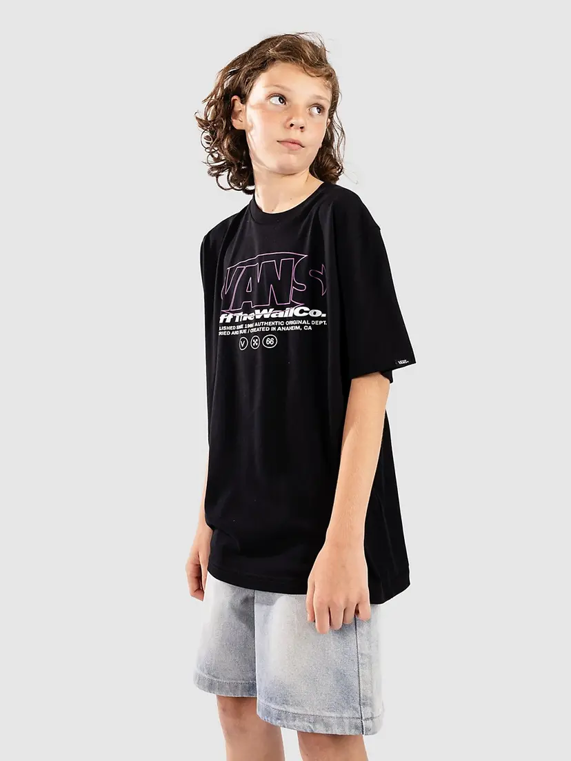 Vans Vans Major Type Kids T-skjorte svart