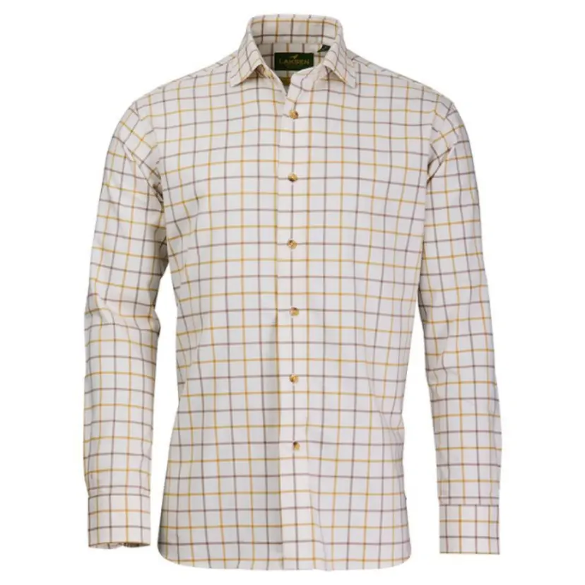 Laksen Laksen M's Edgar Brushed Organic Cotton Shirt