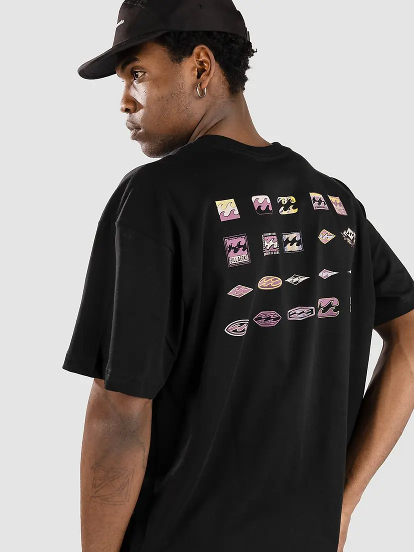 Billabong Billabong Timeline OG T-skjorte svart