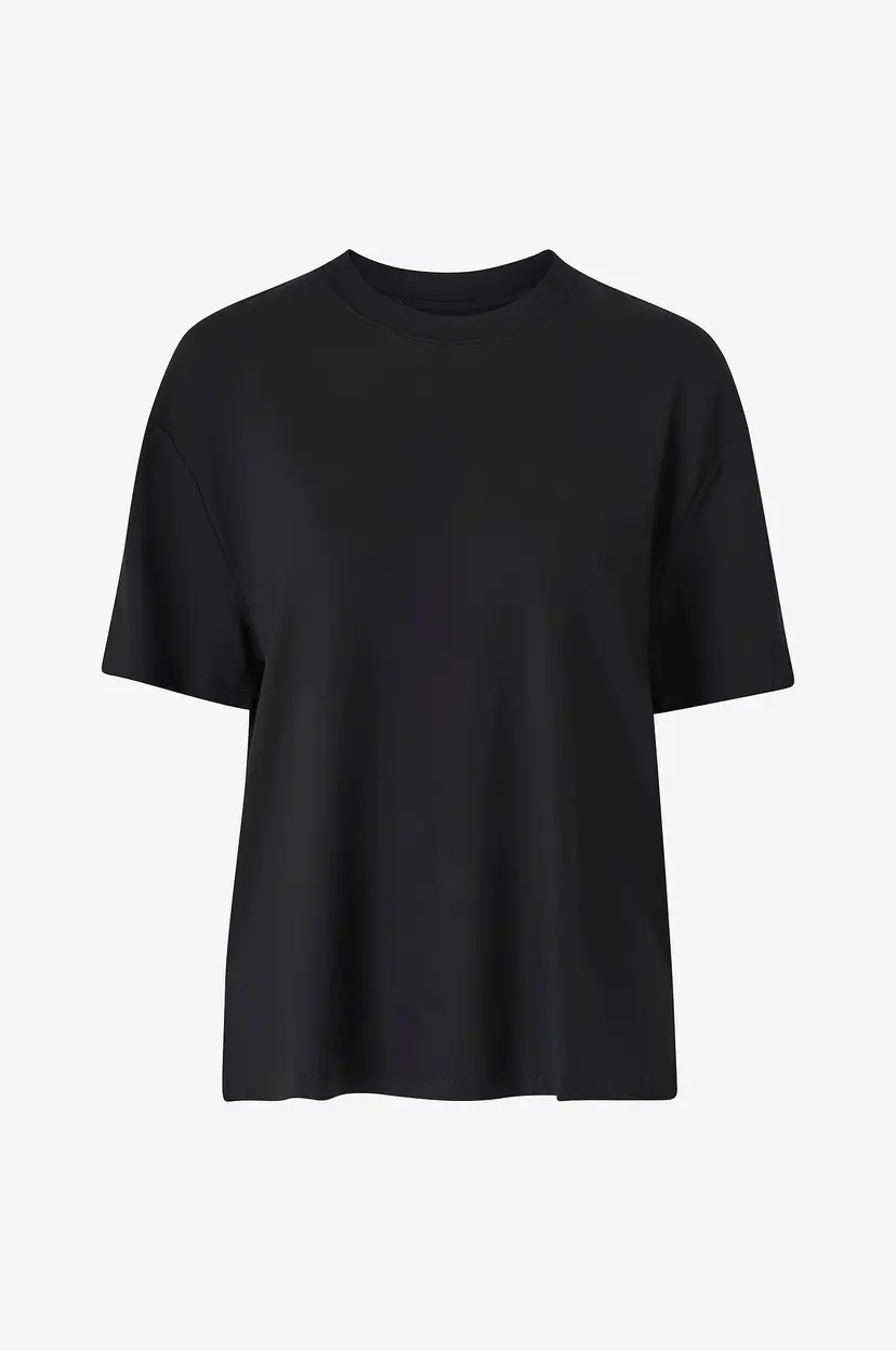 Bread & Boxers T-skjorte Soft Fiber - Svart