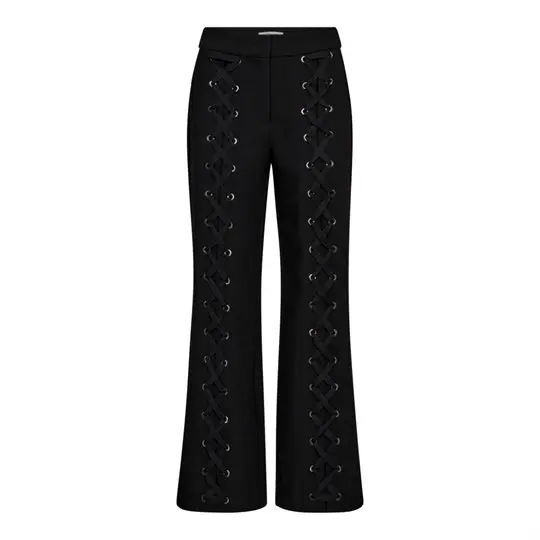 Co Couture Co' Couture - Vola Eyelet Pant - Black