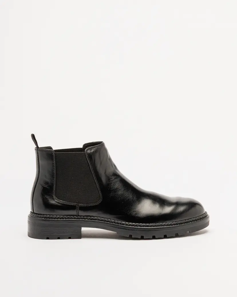 PROF PROF UNO3375 Black Chelsea Ankle boots
