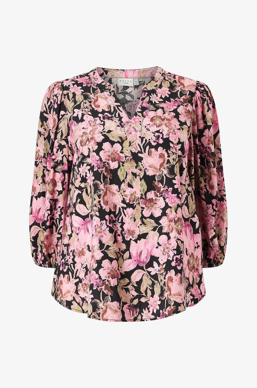 KAFFE Curve Bluse KCsarina Blouse - Rosa