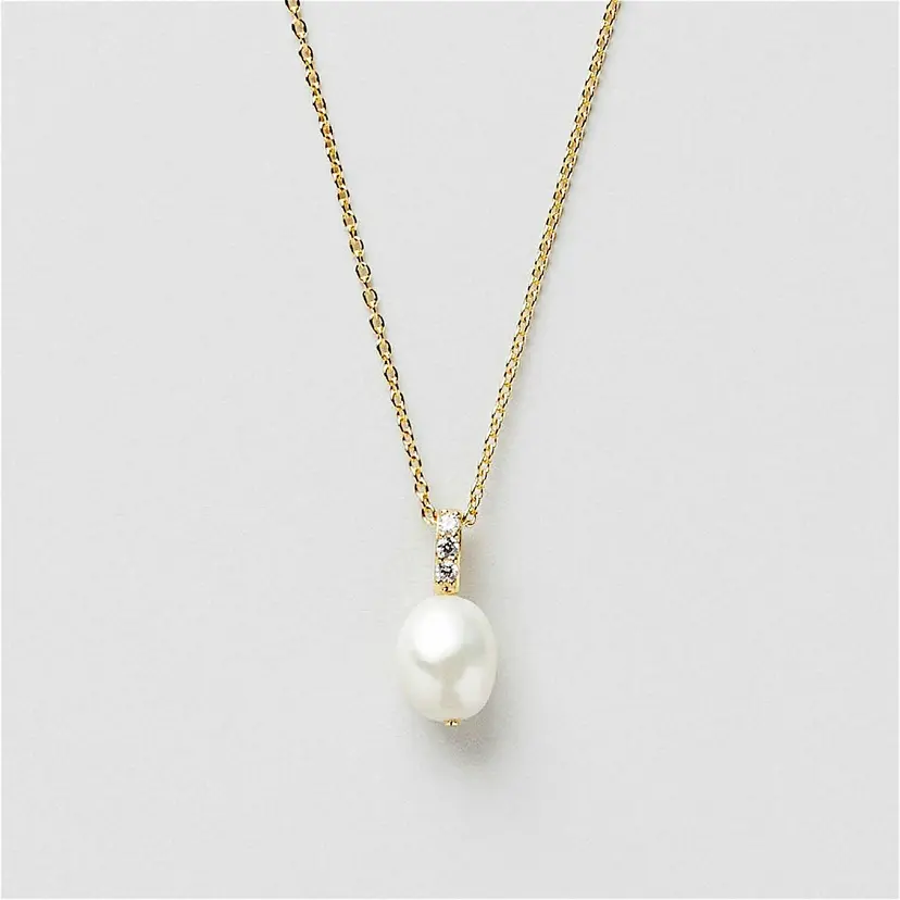 Safira Harlow Pearl Halskjede