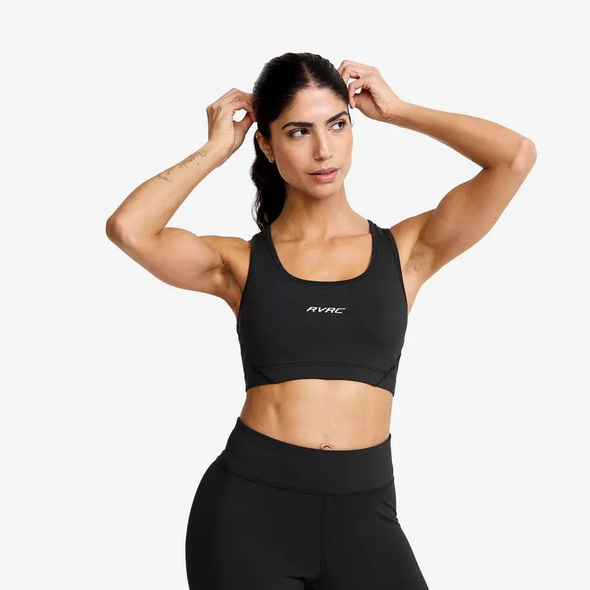 RevolutionRace Flow Sports Bra Dame Black