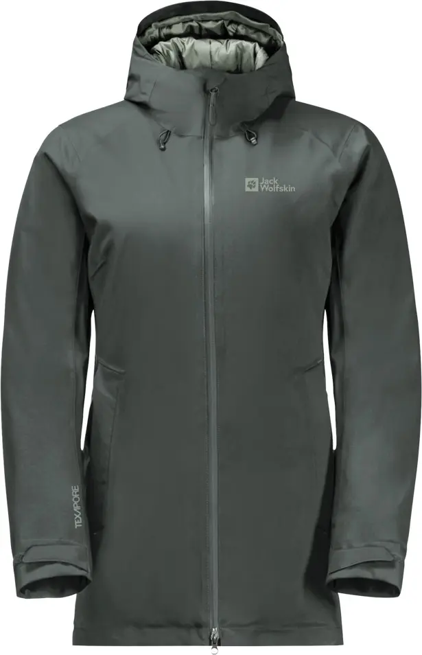 Jack Wolfskin Jack Wolfskin Women's Stirnberg Insulated Jacket Slate Green
