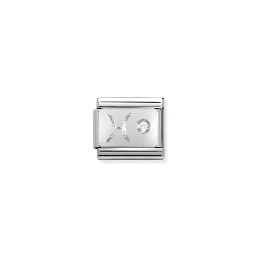 Nomination Zodiac Pisces Silver