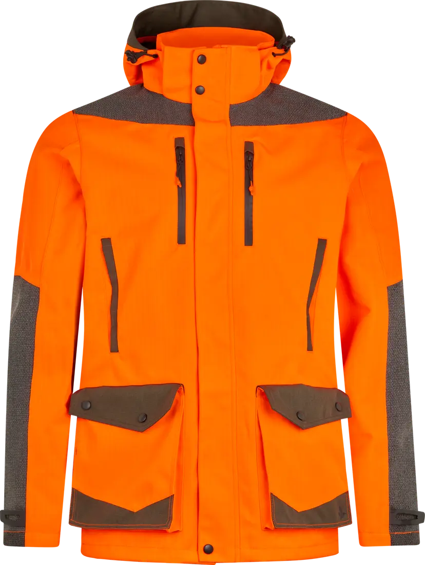 Seeland Seeland Men's Venture Rover Jacket Pine Green/Hi-Vis Orange